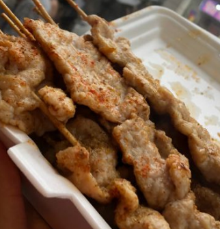 脊肉串好吃