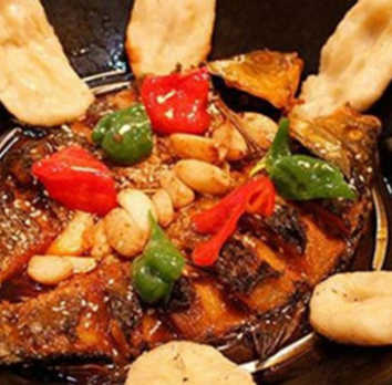 燉活魚