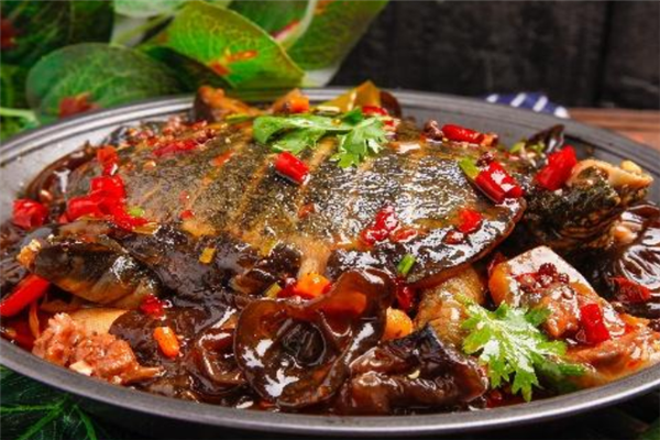 鹵甲魚美味
