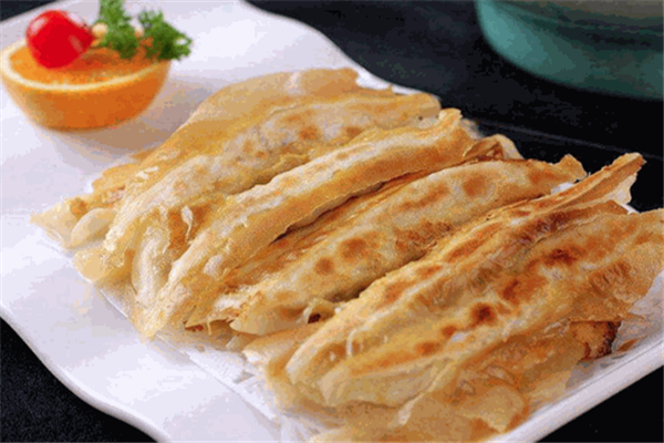 爆汁锅贴美味