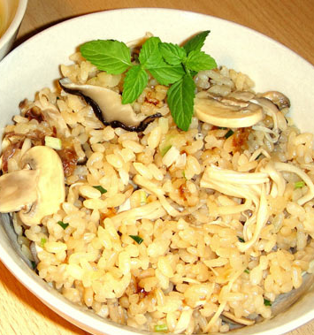 菌菇飯新鮮