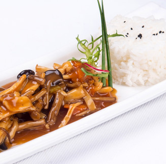 菌菇飯干凈