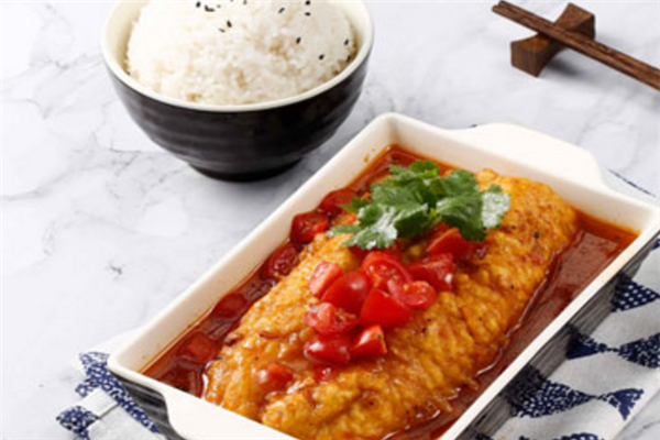 板燒魚飯美味