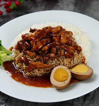 卤肉烧饭