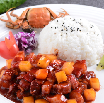 爆汁饭干净