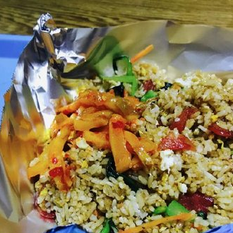 錫紙烤飯新鮮