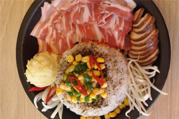 板燒飯美味