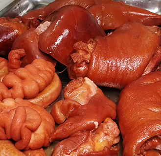 熟食鹵肉干凈