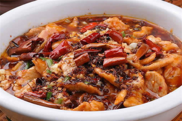 石家莊水煮肉片美味