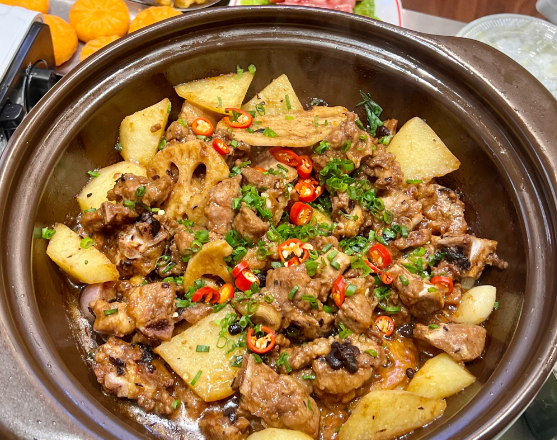 火焰川土鸡煲啫啫煲 
