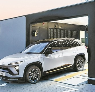 新能源汽車換電站快捷