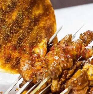 羊肉串夾燒餅安全