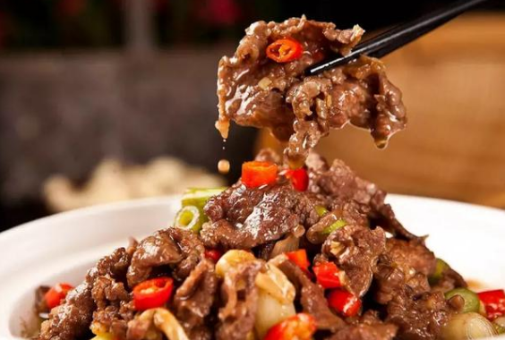 阿三哥小炒黄牛肉