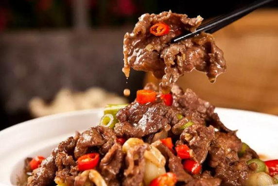 阿三哥小炒黄牛肉